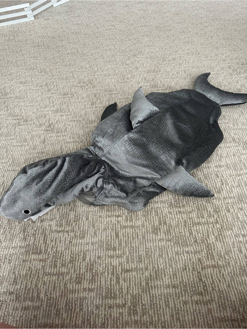 Plush Shark Pet Costume- Large